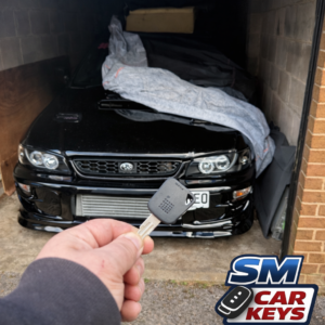 Subaru Impreza opened by SM Car Keys in Coventry with spare key cut on-site.