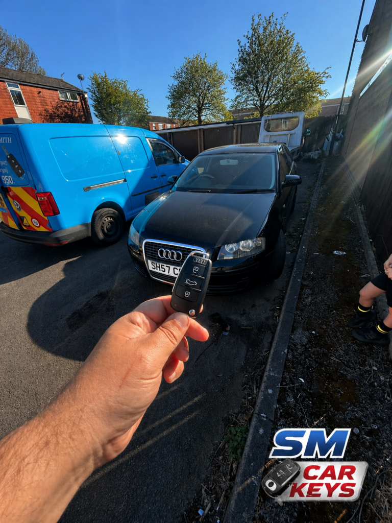 Audi key replacement in Coventry CV3 completed by SM Car Keys