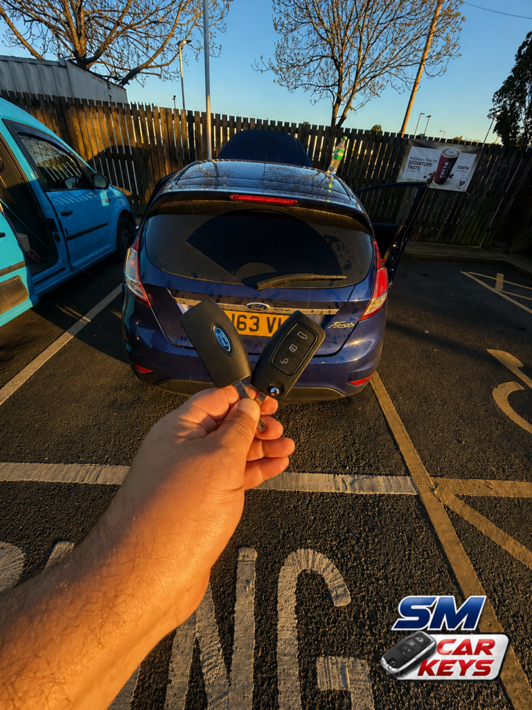 SM Car Keys repairing damaged car key and programming a new spare key on site