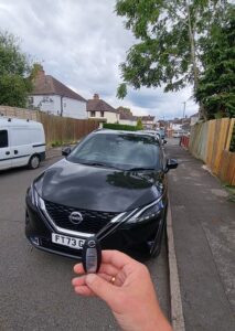 Nissan Qashqai 2023 replacement car key programming by SM Car Keys